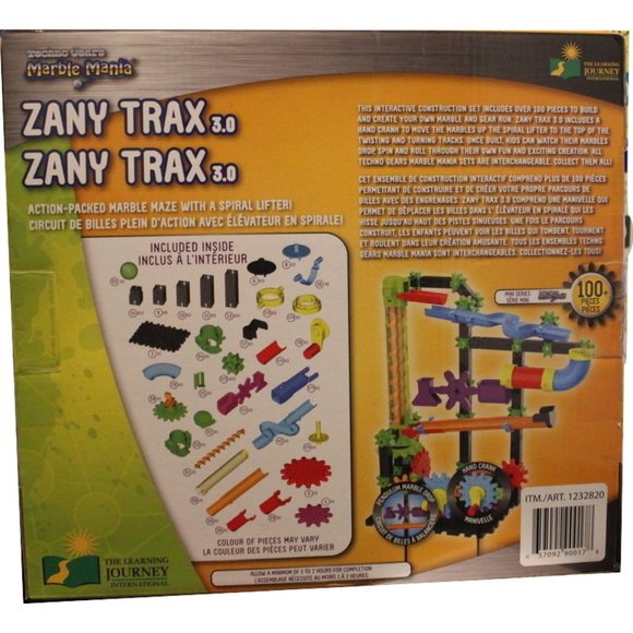 TECHNO GEARS Marble Mania Zany Trax 3.0 - Picture 3 of 4
